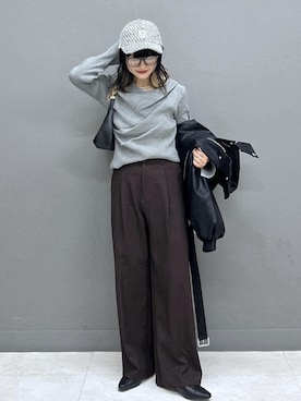 yuさん(レディース・157cm)の秋コーディネート