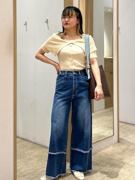 「アイテム（パンプス）」を使った、yuさん（レディース・157cm・20代）の秋コーディネート