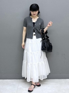 「POLO BCS（ポロ ビーシーエス）のアイテム」を使った、yuさん（レディース・157cm）の夏コーディネート