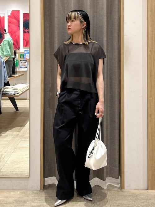 セール】ドライタッチシアーニットトップス（ニット/セーター