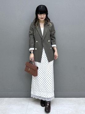 yuさん（レディース・157cm）の秋コーディネート