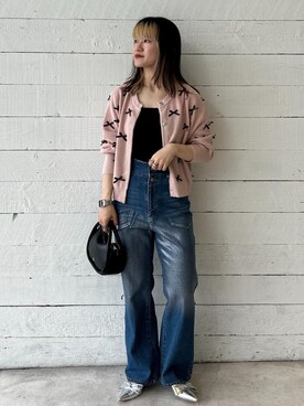 yuさん（レディース・157cm）の春コーディネート