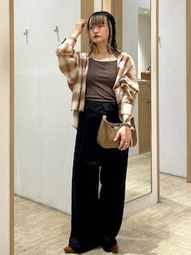 「キャミソール」｜yuさん（レディース・157cm）の夏コーディネート