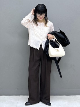 「VIS（ビス）のアイテム（ジャケット/アウター）」を使った、yuさん（レディース・157cm）の秋コーディネート