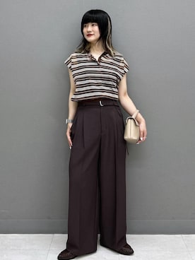 yuさん(レディース・157cm)の春コーディネート