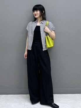 「VIS（ビス）のアイテム」を使った、yuさん（レディース・157cm）の春コーディネート