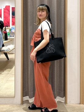 「VIS（ビス）のアイテム」を使った、yuさん（レディース・157cm）の夏コーディネート