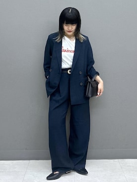 yuさん(レディース・157cm)の春コーディネート