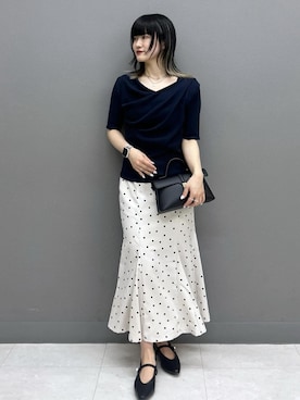 yuさん(レディース・157cm)の春コーディネート