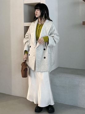 「VIS（ビス）のアイテム」を使った、yuさん（レディース・157cm）の秋コーディネート