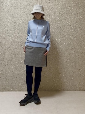 「ROPE'（ロペ）のアイテム（スカート）」を使った、R.さん（レディース・157cm）の秋コーディネート