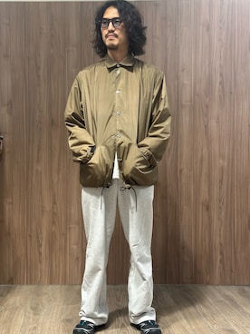 「WAREHOUSE（ウエアハウス）のアイテム」を使った、TeaCoreさん（メンズ・170cm）の冬コーディネート