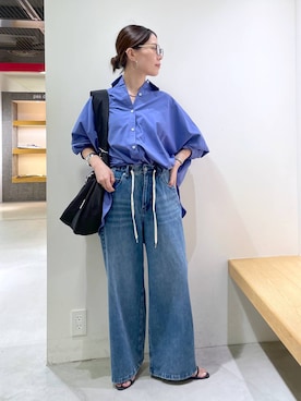 「アイテム（ピアス（両耳用））」を使った、shimomuさん（レディース・158cm・20代）の夏コーディネート
