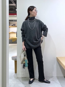 shimomuさん(レディース・158cm)の冬コーディネート