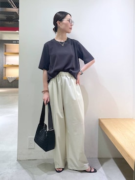 shimomuさん(レディース・158cm)の夏コーディネート