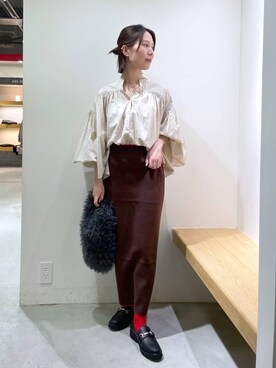 shimomuさん（レディース・158cm）の冬コーディネート