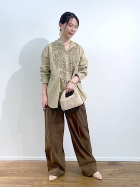 shimomuさん（レディース・158cm）の秋コーディネート