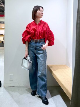 shimomuさん（レディース・158cm）の冬コーディネート