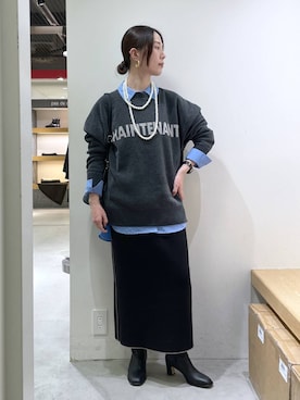 shimomuさん(レディース・158cm)の冬コーディネート