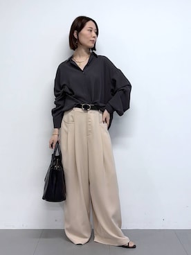shimomuさん（レディース・158cm）の秋コーディネート