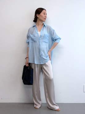 shimomuさん(レディース・158cm)の夏コーディネート