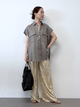 shimomuさん（レディース・158cm）の夏コーディネート