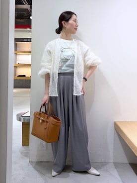 「Mazell（マゼル）のアイテム」を使った、shimomuさん（レディース・158cm）の春コーディネート