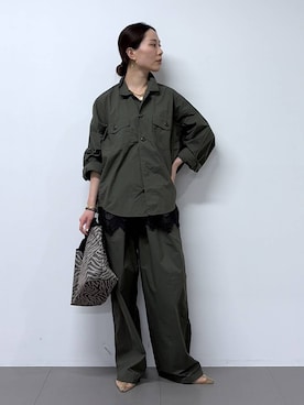 shimomuさん（レディース・158cm）の春コーディネート