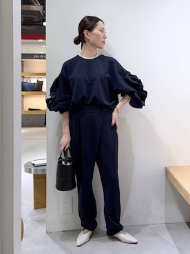 shimomuさん（レディース・158cm）の冬コーディネート