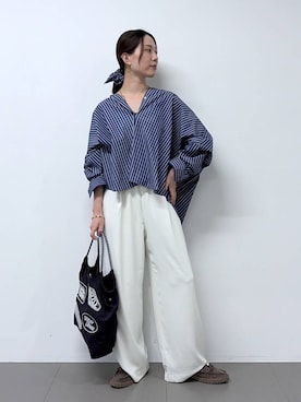 shimomuさん（レディース・158cm）の春コーディネート