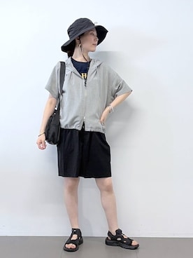 shimomuさん(レディース・158cm)の夏コーディネート