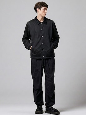 「コーチジャケット」｜TAION OFFICIALさん（メンズ・178cm）の春コーディネート