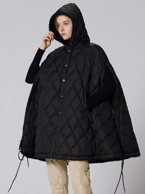 TAION（タイオン）】〈グッズ〉ミリタリー ダウンケープ（ポンチョ