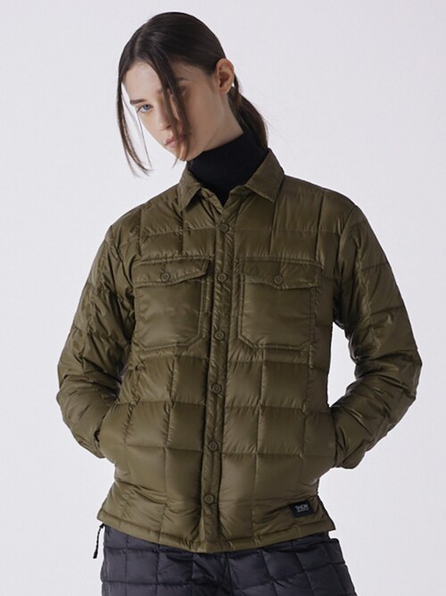 TAION(タイオン)】〈ユニセックス〉マウンテン ダウンシャツ（シャツ