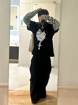 「アイテム（スラックス）」を使った、　r(いいね、保存ありがとうございます)さん（メンズ・171cm・10代）の秋コーディネート