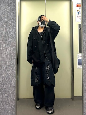 「SURGERY（サージェリー）のアイテム」を使った、　rさん（メンズ・171cm）の春コーディネート