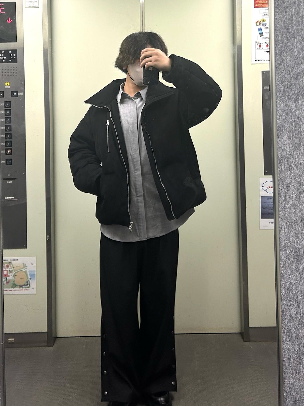 CLEL（クレイル）の「【CLEL core.】Super 110 wool silk 2way short