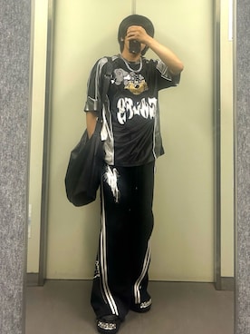 「おしゃれさんと繋がりたい」｜　r(いいね、保存ありがとうございます)さん（メンズ・171cm・10代）の秋コーディネート