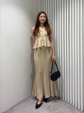 YUNA KITAMURAさん(レディース・165cm)の夏コーディネート
