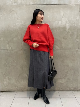 YUNA KITAMURAさん（レディース・165cm）の秋コーディネート