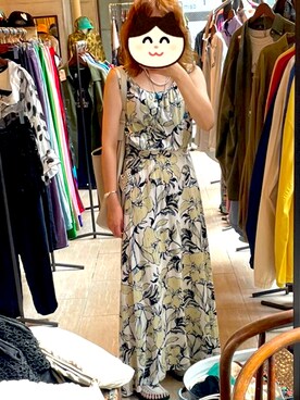 「PICCIN（ピッチン）のアイテム」を使った、mayuneazuさん（レディース・155cm）の夏コーディネート