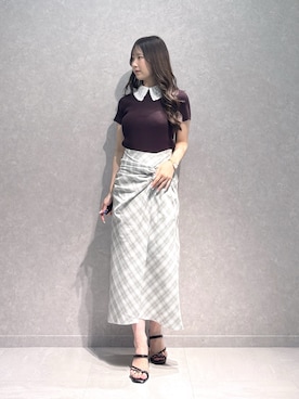 NANAさん(レディース・155cm)の夏コーディネート