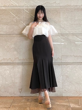 NANAさん（レディース・155cm）の夏コーディネート