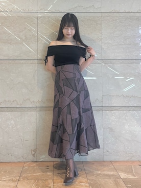 NANAさん（レディース・155cm）の夏コーディネート