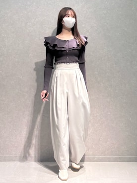 NANAさん（レディース・155cm）の冬コーディネート