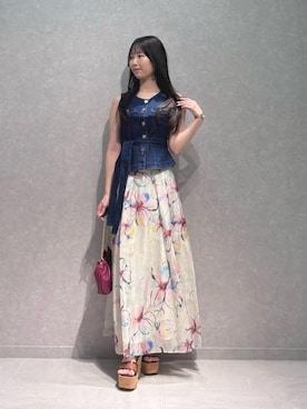 NANAさん(レディース・155cm)の夏コーディネート