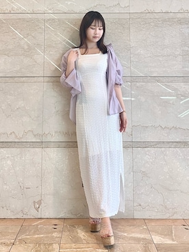 NANAさん（レディース・155cm）の夏コーディネート