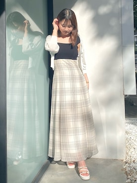 NANAさん（レディース・155cm）の夏コーディネート