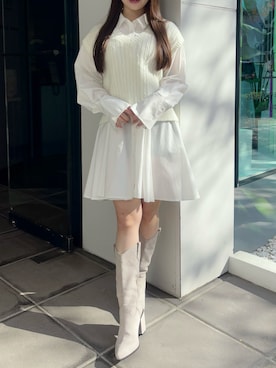 NANAさん（レディース・155cm）の冬コーディネート