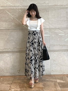 NANAさん(レディース・155cm)の夏コーディネート